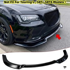 Gloss Blk Front Lip Splitter Fit For Chrysler 300 2015-2023 C/S/Limited/Touring picture