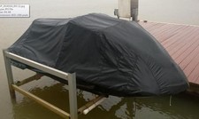 PWC Custom Jet ski Cover Black Fits 2012-2017 Sea Doo GTX S 155 12-17 picture