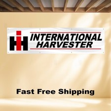 INTERNATIONAL HARVESTER 2'X8' BANNER FLAG picture