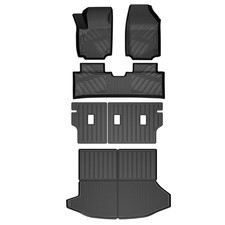 OEDRO Floor Mats for 2025-2026 Chevy Equinox / GMC Terrain Trunk Mat w/Backrest picture