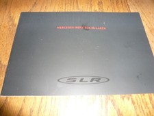 2004 Mercedes-Benz SLR McLaren Sales Brochure - Vintage picture