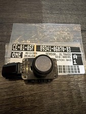 89341-06070-B3 New Lexus Park Sensor Grey 1H9. 2019-2025 19-25 Toyota Lexus picture
