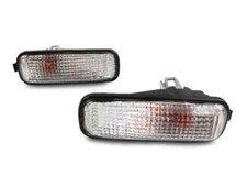 DEPO JDM Dome Clear Fender Side Marker Light + Bulb For 1996-2000 Honda Civic EK picture