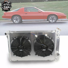 4Row Radiator+Shroud+Fan For 1982-1992 1991 Chevy Camaro Iroc-Z RS Z28 V8 CC951 picture