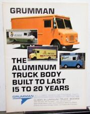 1970s Grumman Aluminum Truck Bodies Brochure Kurbmaster Kurbette Delivery Van picture