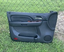 07-09 Chevy Tahoe Yukon Suburban Driver Front Door Panel Ebony  picture