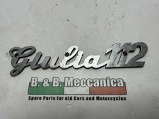 Logo Frieze Coat of Arms Tool alfa Romeo Giulia 112 See Description (ML1686) picture
