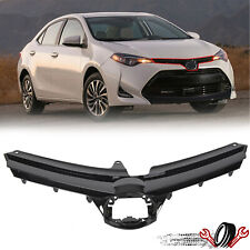 Black Grill Front Bumper Upper Grille For Toyota Corolla L LE XLE 2017 2018 2019 picture