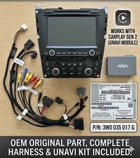 2014-17 Bentley Continental GT OEM GPS Navigation Radio 3W0035017Q With Extras picture