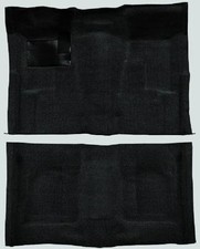 ACC 68-72 NOVA 2-DR BLACK 80/20 LOOP MOLDED CARPET w/BUCKETS + CONSOLE picture