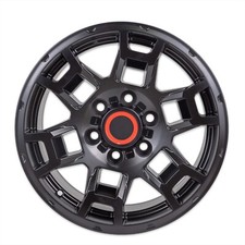 Toyota TRD styled Aluminum Rims 17x8 Matte Black 1pc. picture