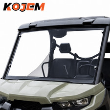 KOJEM Clear Full Front Full Windshield For Can am DEFENDER (2016+) HD5 HD8 HD10 picture