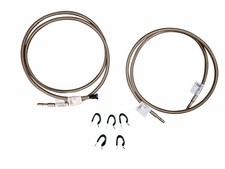 For 2004-2010 Chevrolet Silverado Fuel Line Quick Fix Braided Lines Ext Cab picture