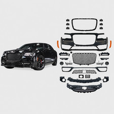For 2012-2014 Chrysler 300C to 300S Style Front Bumper Kit w/ Fog Lights PDC picture