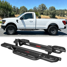 VIJAY Running Boards for 2015-2025 Ford F150 F250 F350 F450 F550 Regular Cab picture