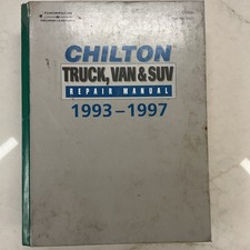 Chilton's Truck and Van Manual 1993-1997 7921 Hardcover picture