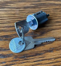 1960~1965 Ford IGNITION LOCK CYLINDER w/LOGO KEYS vtg NOS- picture