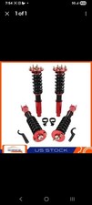 For 2009-14 Acura TL Red Coilovers Struts Shocks Suspension Kits Adj Height New  picture