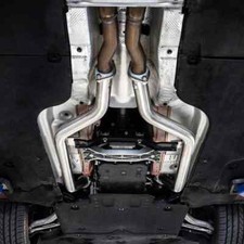 DC Sports Stainless Steel MId Pipes Set for Genesis G70 3.3L RWD 19-24 New picture