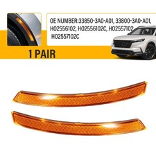 Pair Amber Front Reflector Fit For 2023-2025 Honda CR-V & Hybrid Sport HO2557102 picture