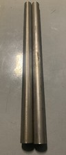 2.5” x 40” 439 Stainless Steel Exhaust Straight Pipe 16ga (pair)  picture