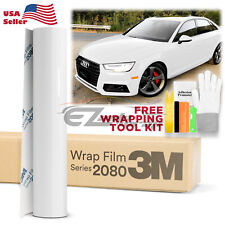 Genuine 3M 2080 Series G10 Gloss White Vinyl Wrap Vehicle Film Decal Bubble Free picture