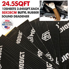 24sqft Car Sound Deadener Mat Proofing Butyl Insulation Material Kill Noise NEW picture
