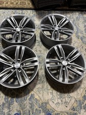 Front Chevrolet Machined Grey Camaro OEM Wheels 20x8.5 2016-2018 Rims set 4 picture