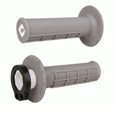 ODI Half Waffle V2 MX Lock-On Grips - 2 & 4-Stroke - Gray H36HWG picture