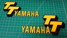 1978 2pc Yamaha TT500 tank decals stickers adhesivei grafica autocollant picture