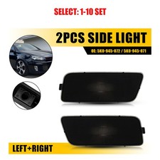 For 2010-14 Volkswagen MK6 GTI Smoke Side Marker Light Housings 5K0945071 2-20x picture