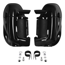 Black Lower Vented Leg Fairing Fit For Harley Touring Road King Electra Glide US picture
