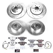 PowerStop Disc Brake Kit - Front and Rear - Fits BMW 535i 2008-2010, BMW 545i 20 picture