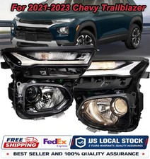 For 2021-2023 Chevy Trailblazer Halogen Headlight LED DRL Signal Pair Left Right picture