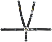 JEGS Ultra Series 5-Point Harness w/Cam Lock for Jr Dragster [Black] picture