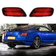 Pair Black Tail Light Assembly Rear Lamp For 2012-2017 Bentley Continental GT picture
