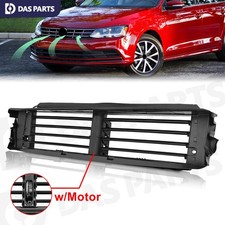 Front Lower Radiator Active Air Grille Shutter W/Motor Fits VW Jetta 2015-2018 picture