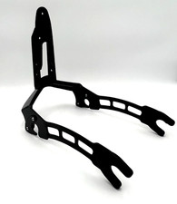 Indian Mototcycle scout bolt-on black sissy bar picture