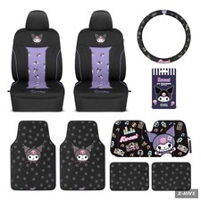 Interior Sets Kuromi Car Accessories Full Set Sanrio Products Women picture