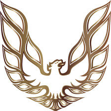 Pontiac Firebird Trans AM Vintage American Muscle Car Vinyl Sticker Decal Hood picture