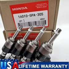 Genuine 4pcs Fuel Injector For Honda Accord 2018-2020 CR-V 2017-20 16010-5PA-305 picture