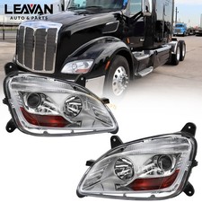 For 2011-2021 Peterbilt 579 587 Halogen Projector Headlight Assembly Left&Right picture