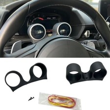 Universal Pod Steering Wheel Column 52mm Dual Gauge Mount picture