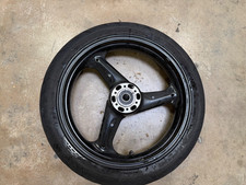 2012 12-14 Ducati Monster 696 Front Wheel Rim 17x3.5 Straight with tire OEM picture