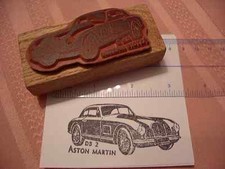 1950 - 1954 Aston Martin DB2 Coupe Sports Car RUBBER STAMP 1951 1952 picture