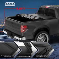 5.7FT 5.8FTTruck Bed Tri-Fold Hard Tonneau Cover For 2017-2022 Nissan Titan picture