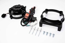 FAN OEM SHERCO Radiator Cooling Fan Original SPAL and Mounting Kit with Switch picture