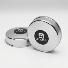 2pk Alcoa 001611 Front Dually Hub Cover 1.125in 8x6.5 Fits Ford Dodge Chevy picture