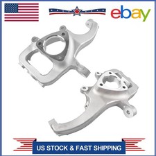 2Pcs Steering Knuckle Spindle Front L&R 698-238 698-239 For 03-21 Dodge Ram 1500 picture