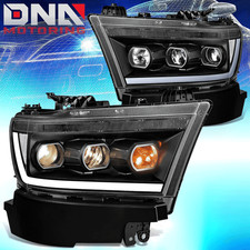 For 2019-2024 Ram 1500 Start-Up Sequencial LED Signal Projector Headlight Lamps picture